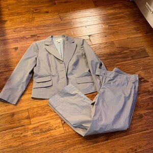 Ann Taylor LOFT Classic Gray Suit